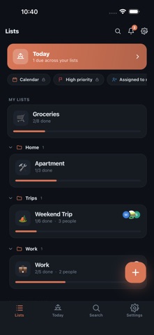 Psst: Shared Lists & Tasks Screenshot 7 of 7