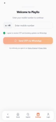 playxo Turf Booking screenshot