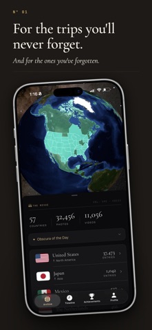 TripRevue: Photo Travel Map screenshot