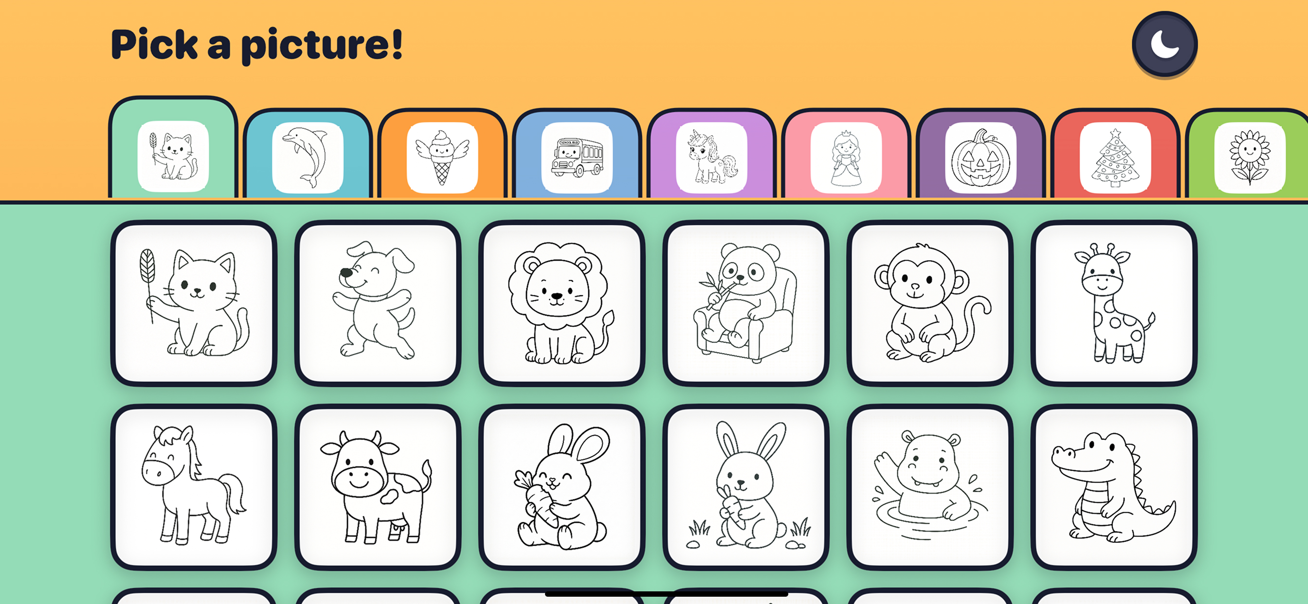 ColorKiddo: Kids Coloring Book screenshot 4