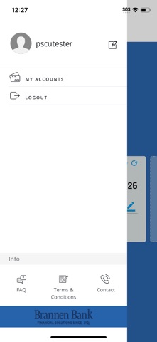 Brannen Bank Credit Cards iPhone screenshot