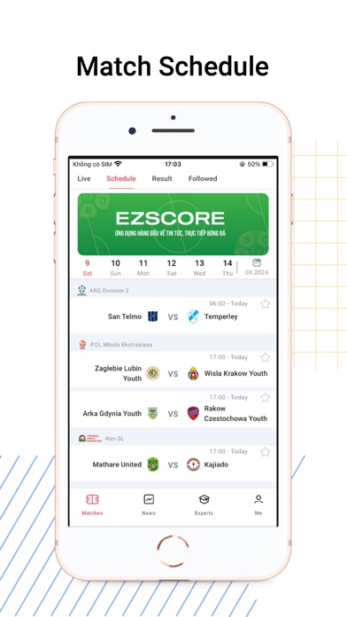 EzScore - Livesport Screenshot