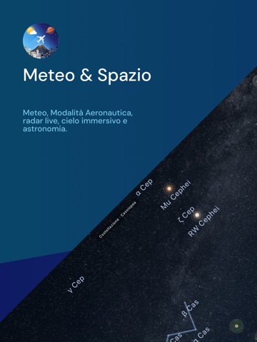 Meteo & Spazio iPad screenshot 1