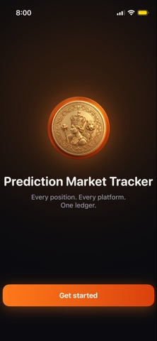 Prediction Market Tracker iPhone screenshot