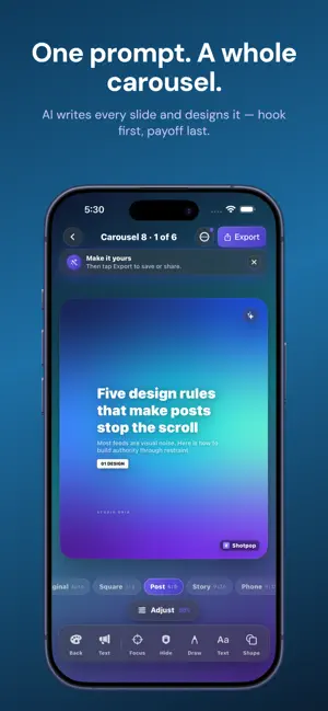 Shotpop — Screenshot Beauty screenshot 3