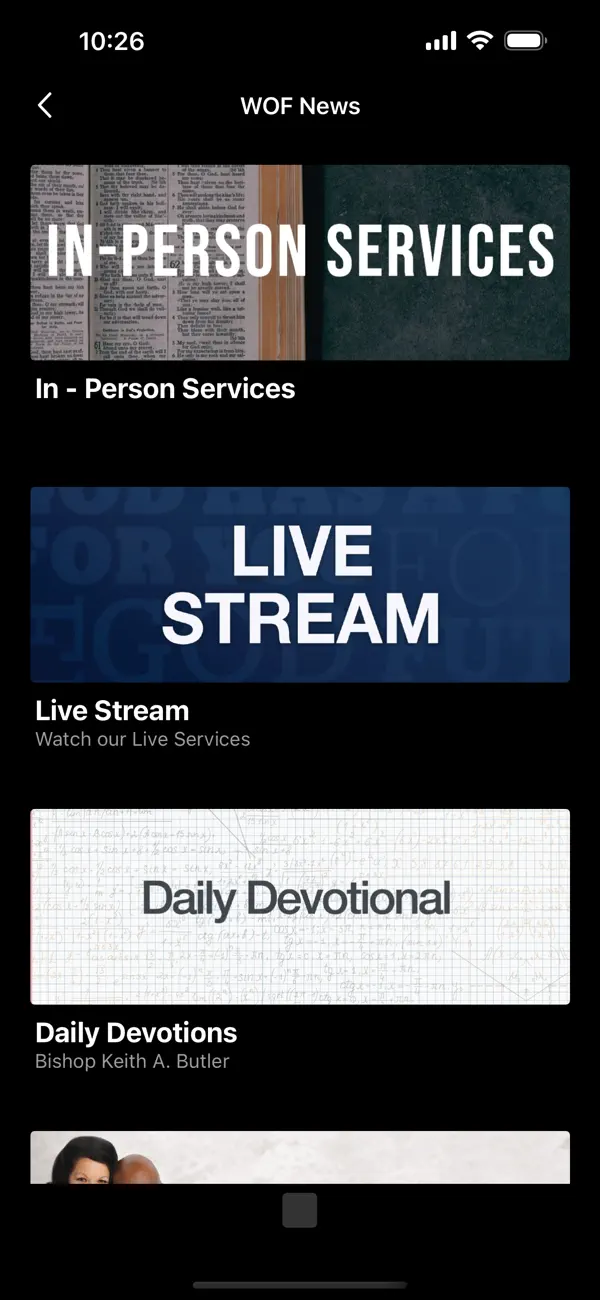 Screenshot #1 pour Word of Faith