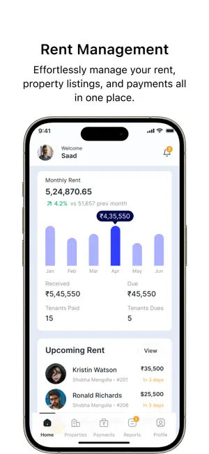 RentPe - Rent Management App screenshot 1