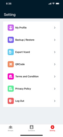 Gramo Contacts Screenshot 2 of 6