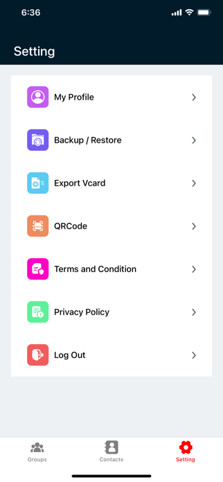 Gramo Contacts Screenshot 2 of 6
