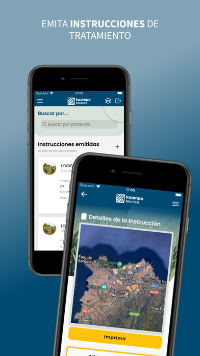 Kaampo tecnico Screenshot