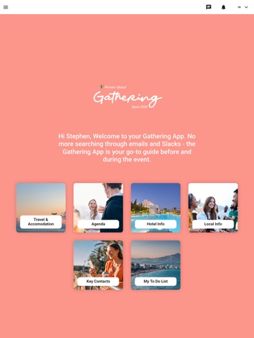 Phorest Global Gathering 2025 iPad screenshot