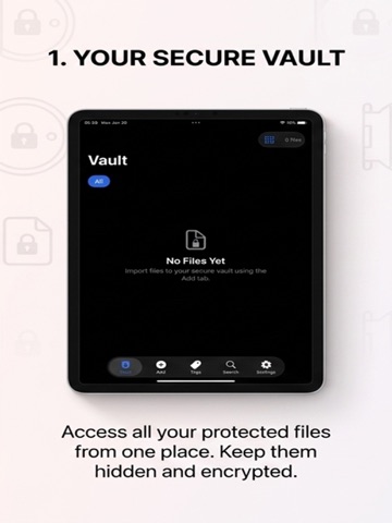 VaultLock: Secure Files & Docs iPad screenshot