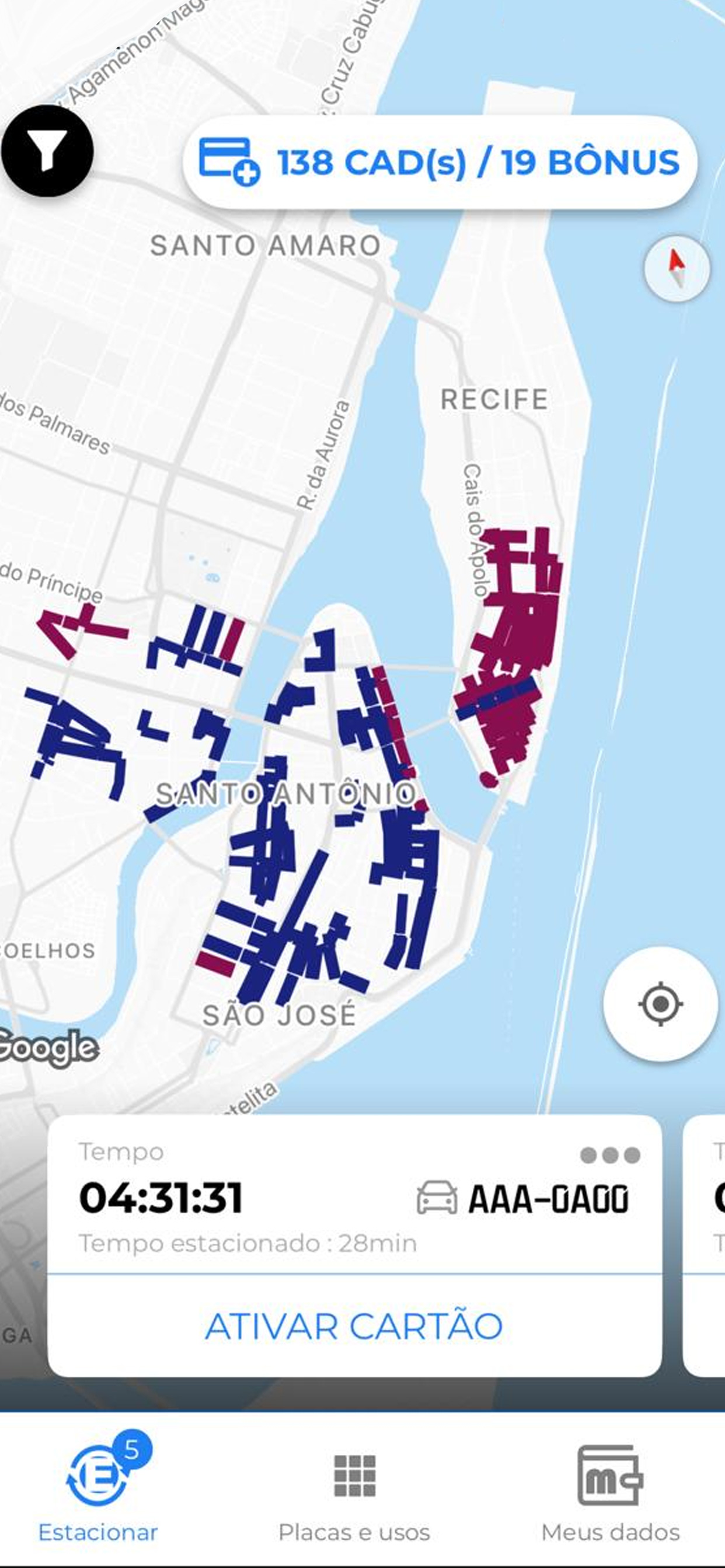 Zona Azul Digital Recife screenshot 5
