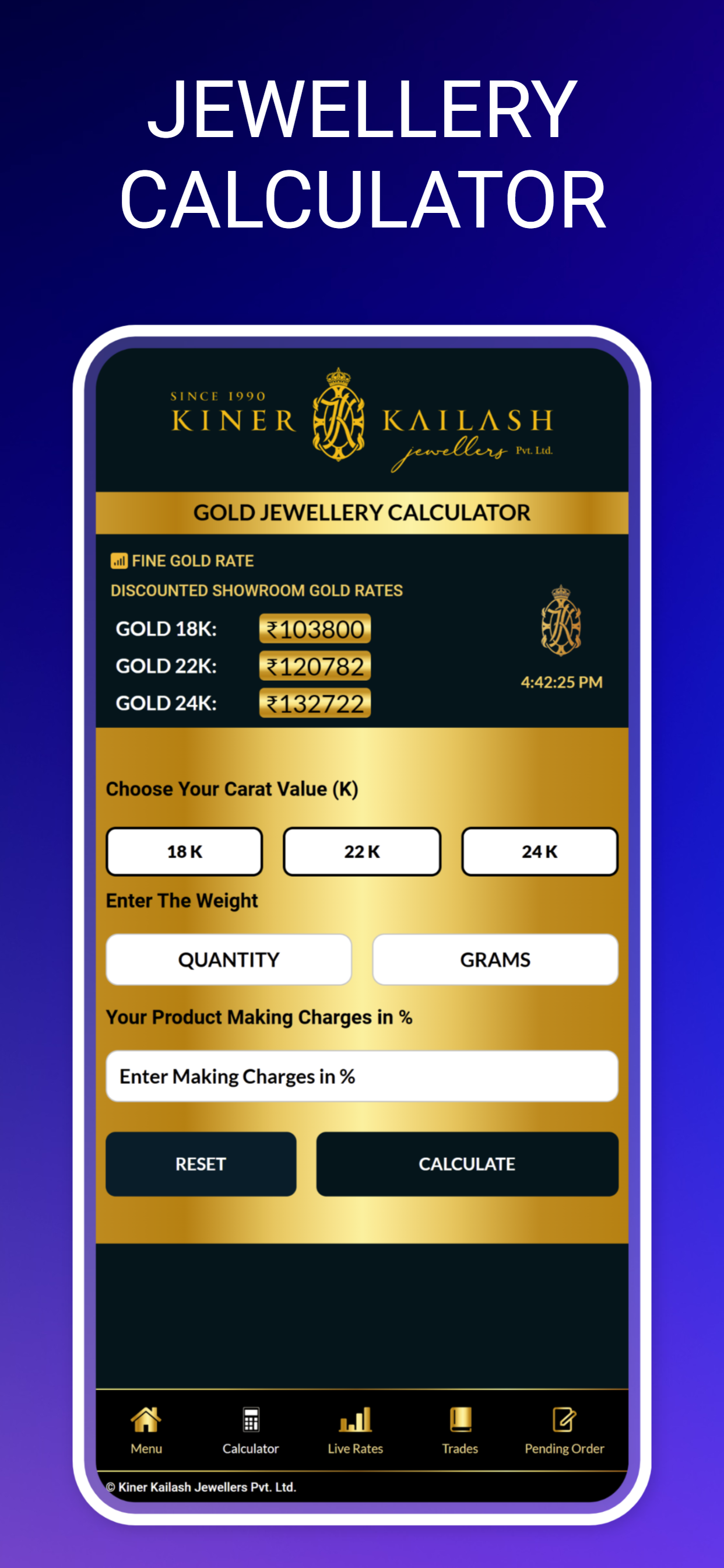 KKJPL-Kiner Kailash Jewellers screenshot 2