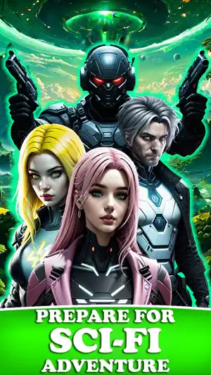 Sci-Fi Interactive Stories screenshot 1