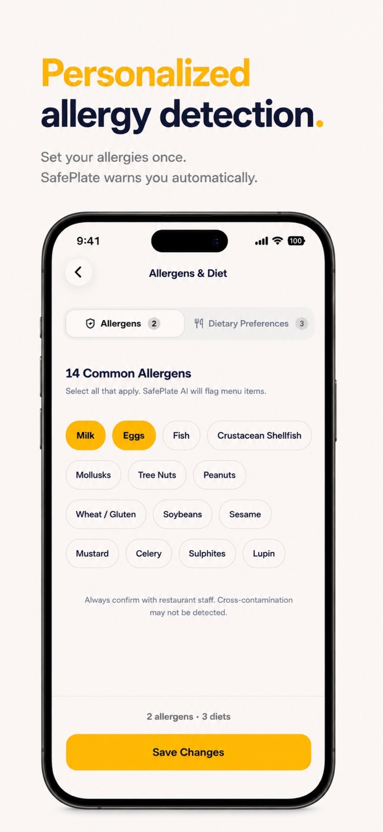 Screenshot 5 of SafePLATE Ai -Allergen Scanner