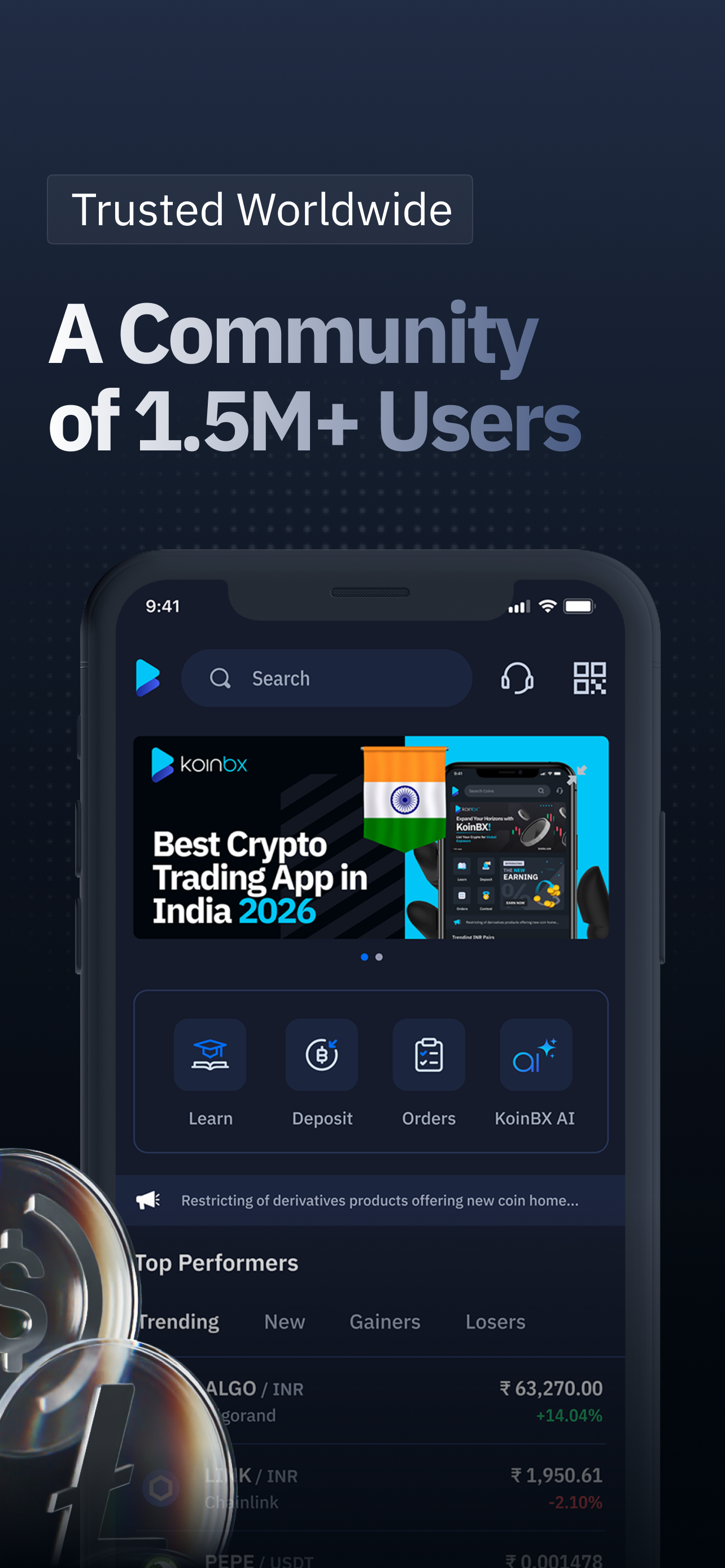 KoinBX screenshot 2