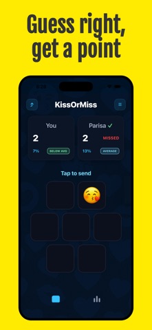 Couples Games: KissOrMiss iPhone screenshot