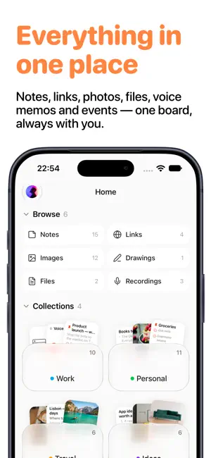 Collecty screenshot 1