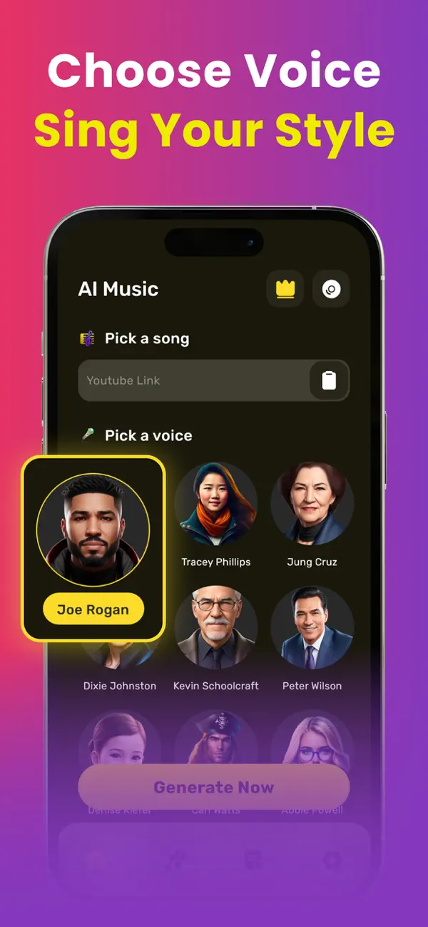 Screenshot #2 pour AI Voice Generator