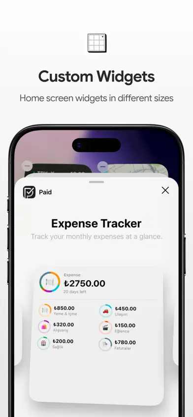 Paid: Budget & Expense Tracker screenshot 4