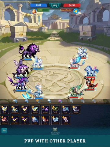 Monster Masters: RPG Quest iPad screenshot