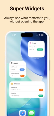 DoneAgo - Last Time Tracker Screenshot 5 of 7