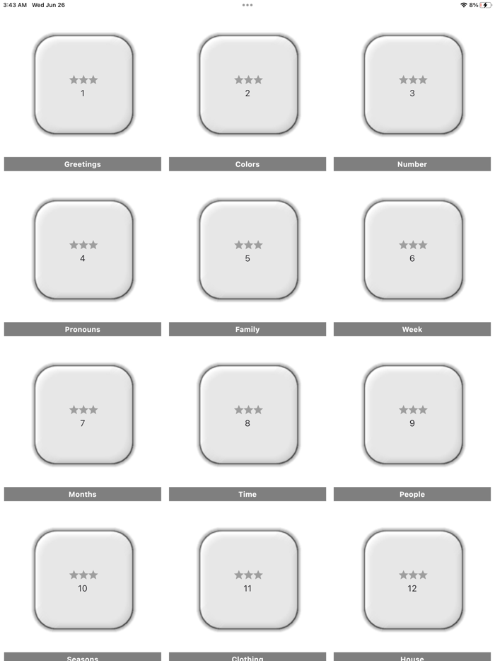 EasyThai - Learn By Flashcard