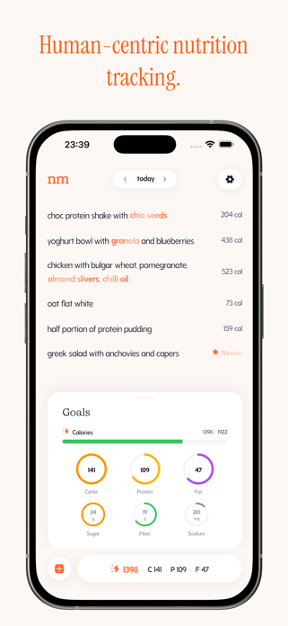 Simple Macros: Calorie Tracker Screenshot 1 of 6