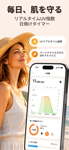 AI肌診断・皮膚科・UV指数・美白・肌分析 ・顔診断 ・医学 のスクリーンショット