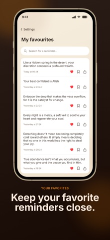 DailyNoor - Islamic Reminders Screenshot 4 of 5