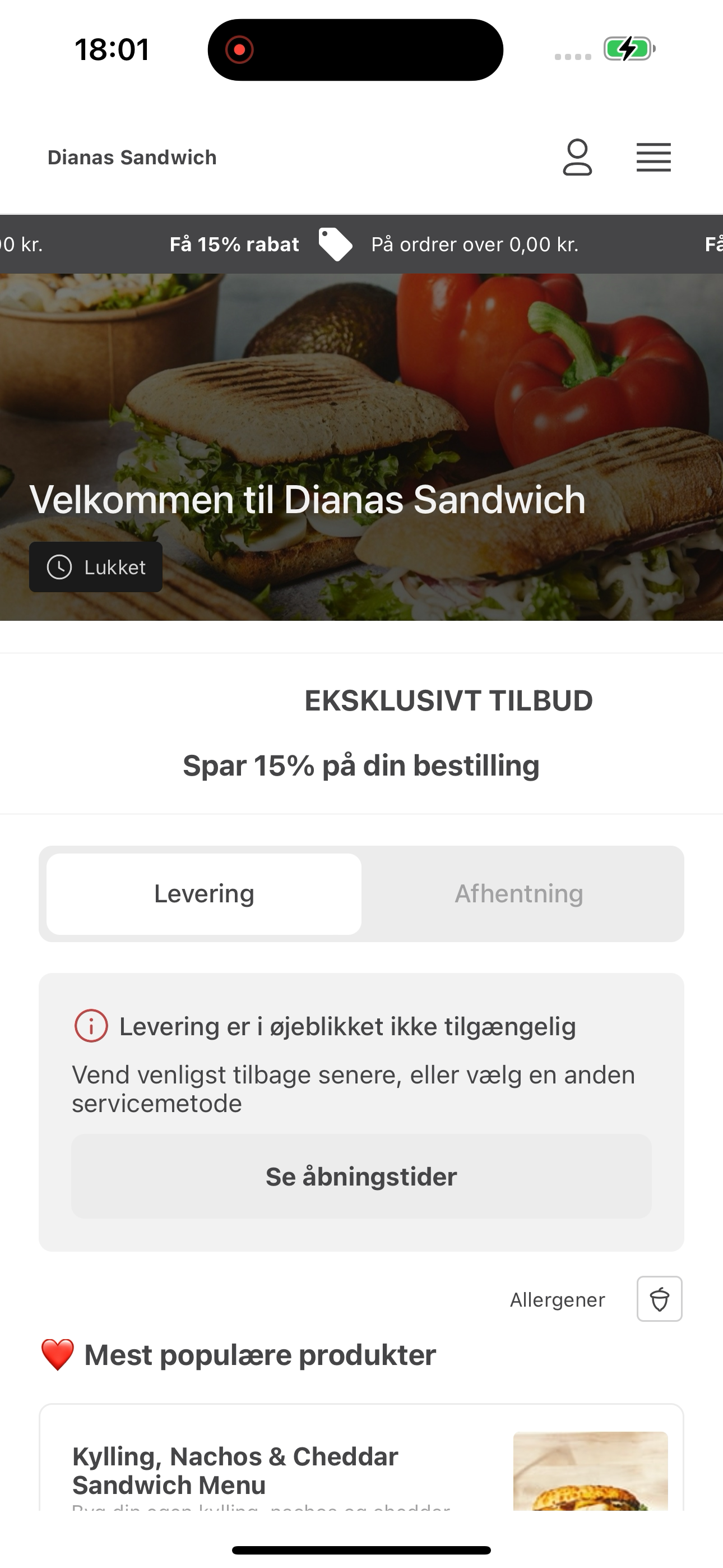 Dianas Sandwich screenshot 6