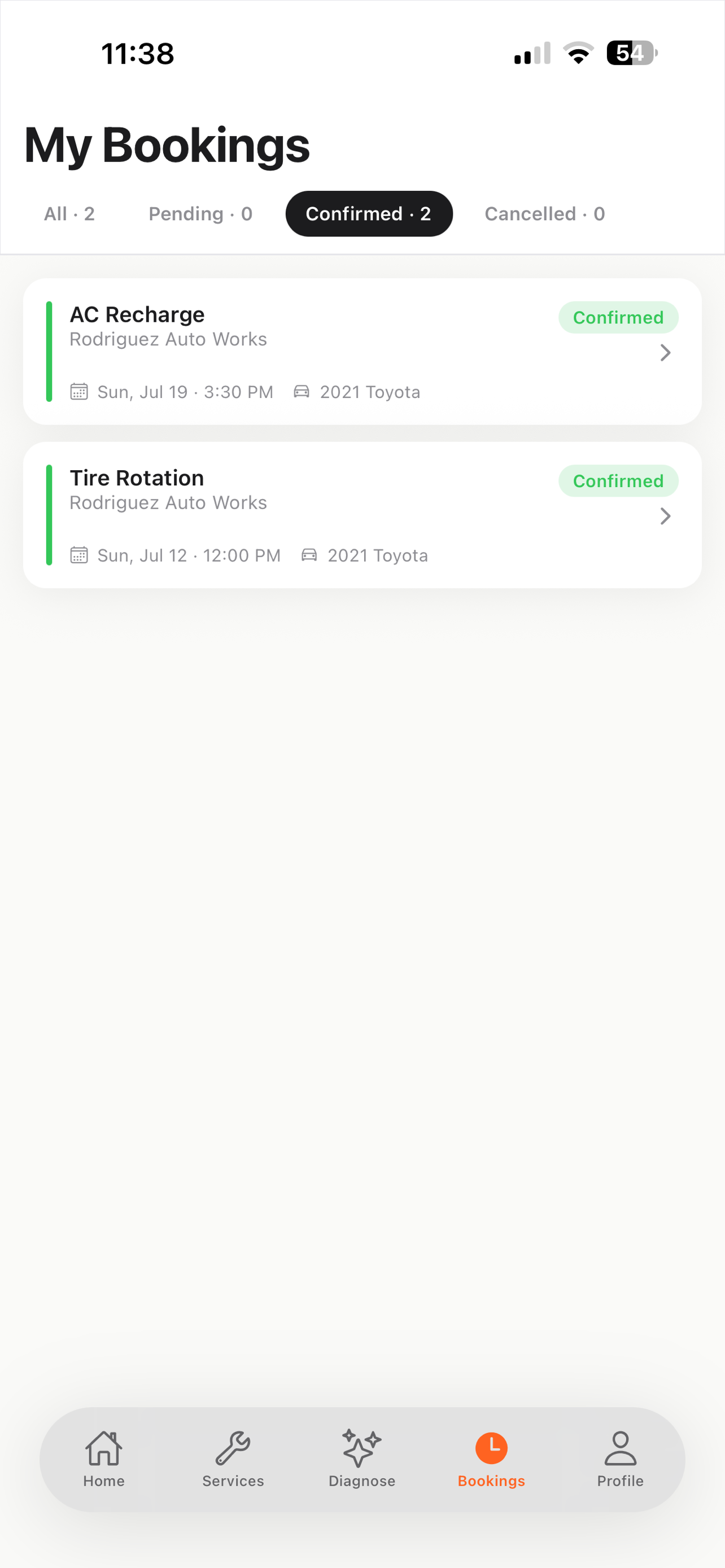 CurbSide: Auto Repair Booking screenshot 5
