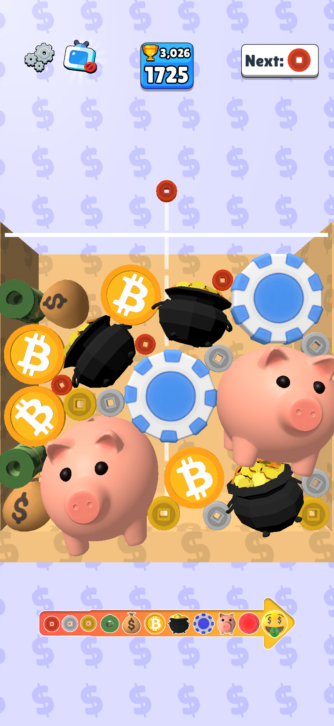 Money Merge 3D - Drop Puzzle screenshot 6