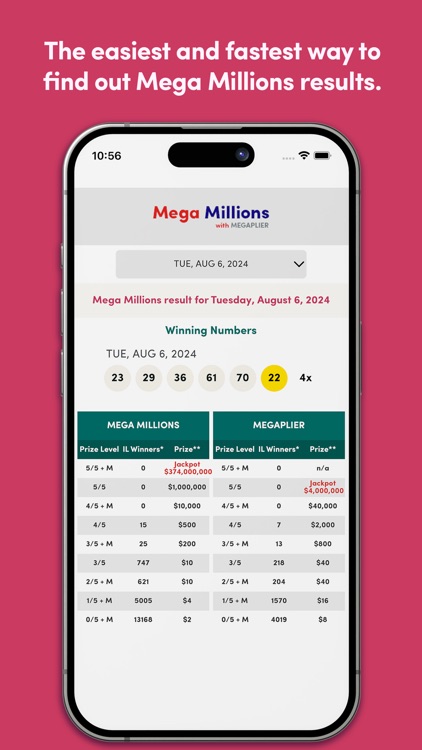 Illinois Lottery Results App