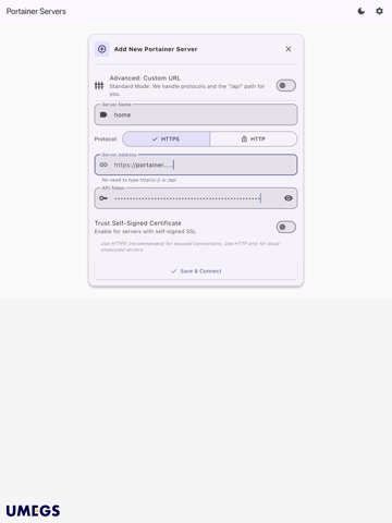 Portainer Mobile: Docker Admin iPad screenshot