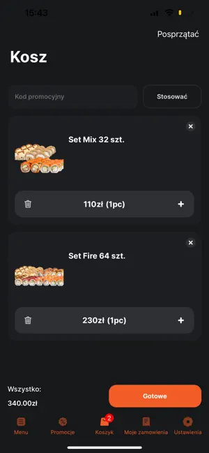 Fire Sushi PL screenshot 3