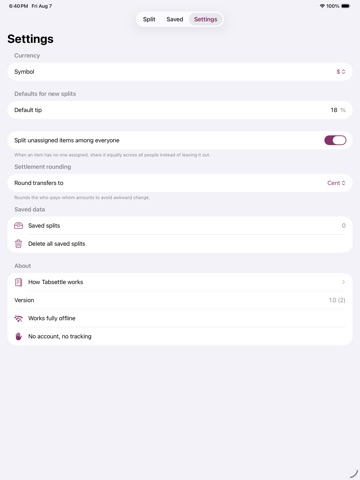 Tabsettle: Fair Bill Split screenshot 4