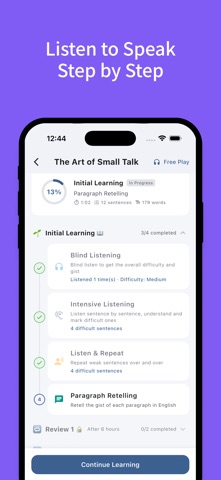 Echo Loop: English Coach Screenshot 2 of 9