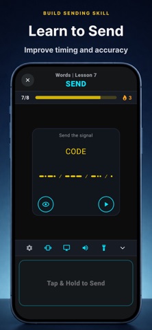 Morse Code Complete: Learn CW Screenshot 3 of 8
