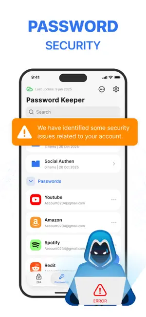 Authenticator Ⓡ App iPhone screenshot 4