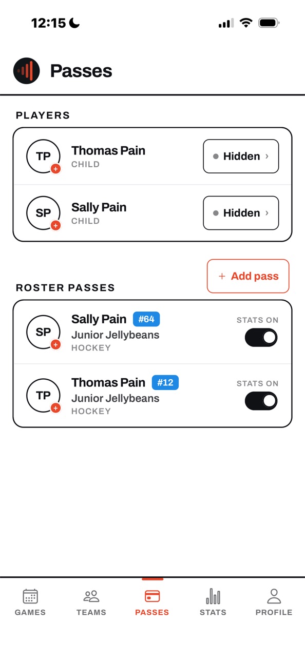 iPhone screenshot