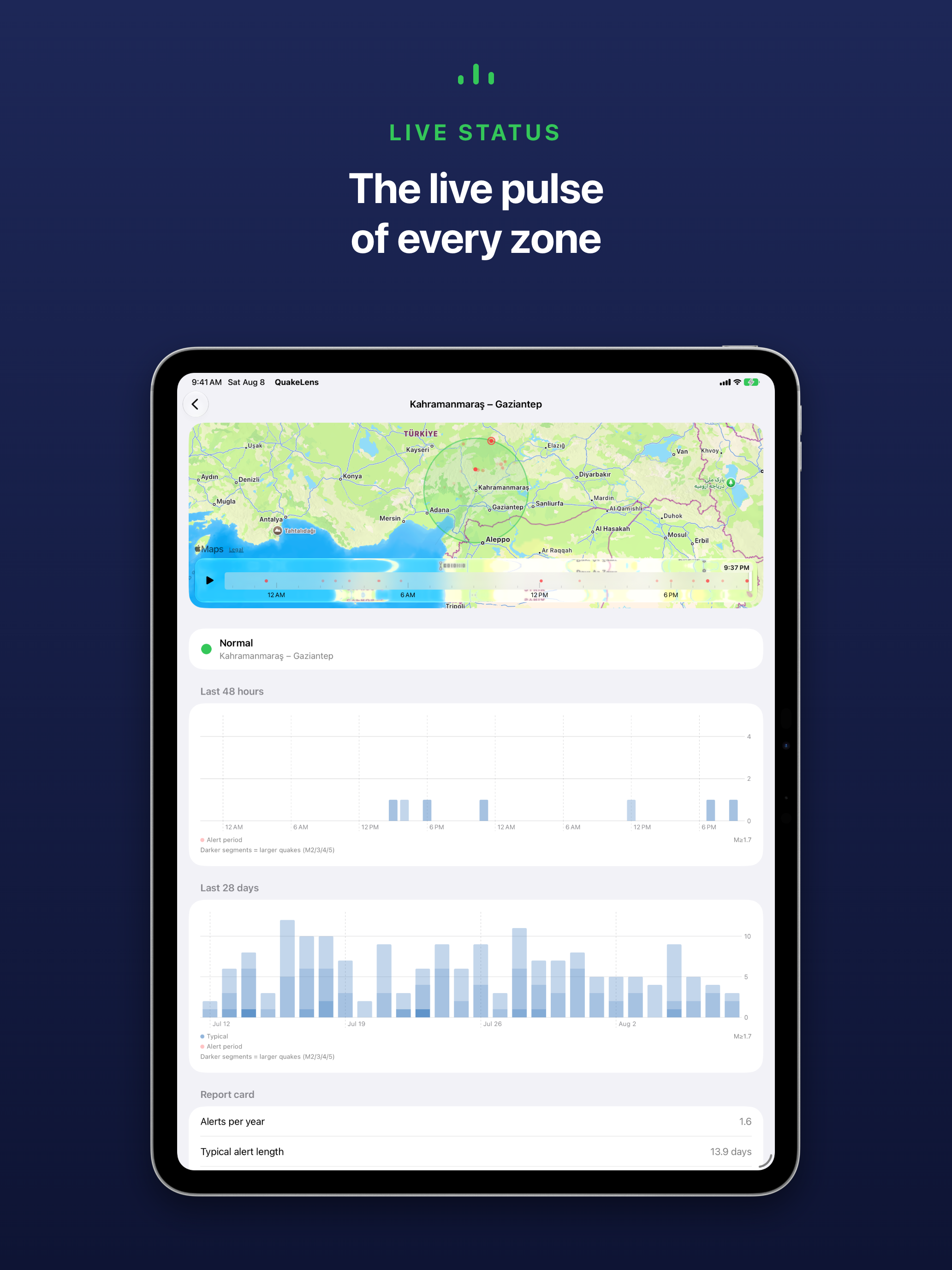 QuakeLens: Earthquake Monitor screenshot 9
