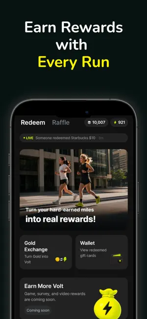 Paceful: Run & Earn Rewards screenshot 1
