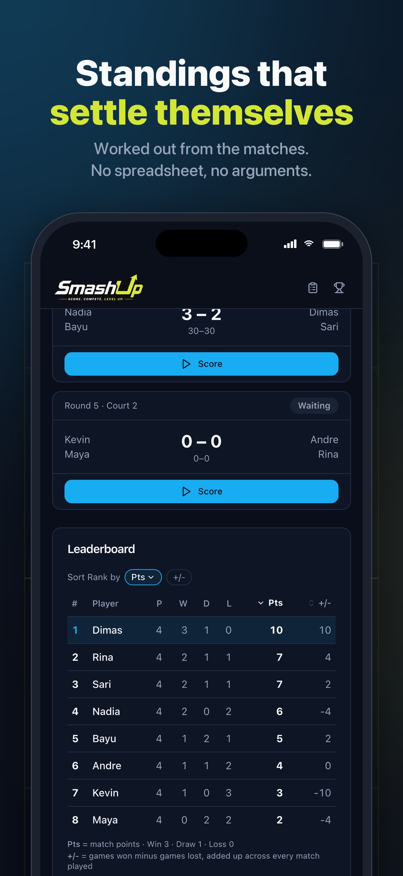 Screenshot 3 of SmashUp Padel