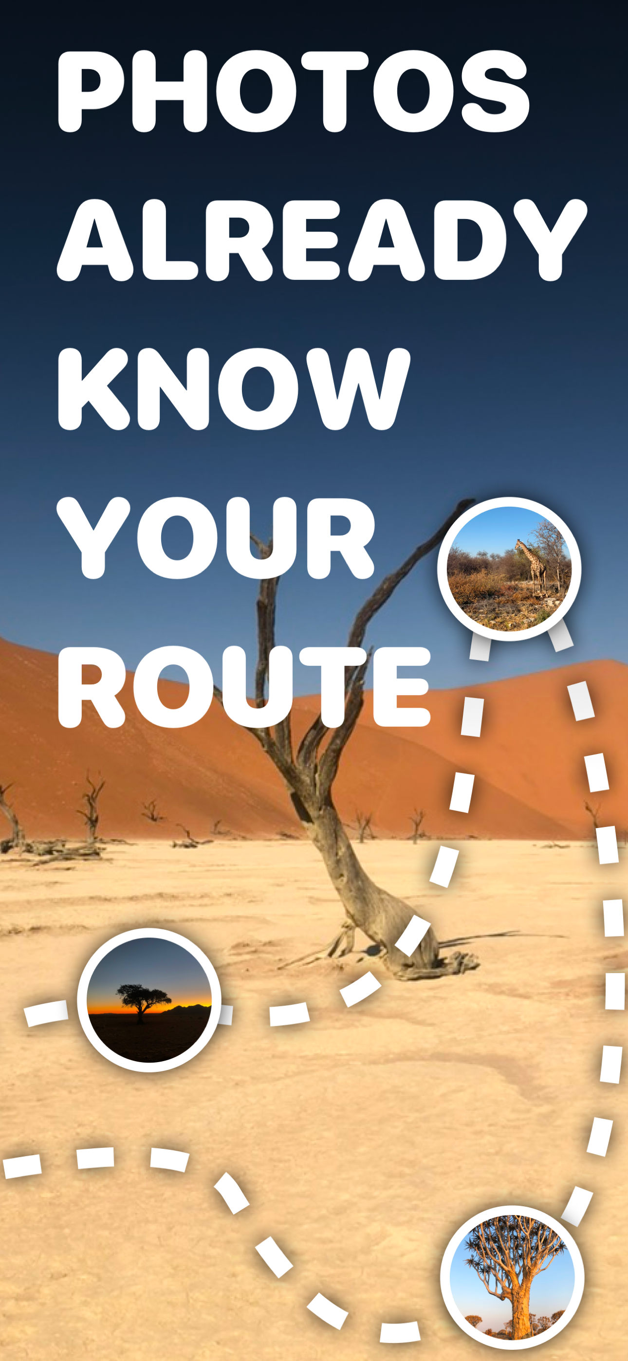 Travel Tracker by PhotoRoute