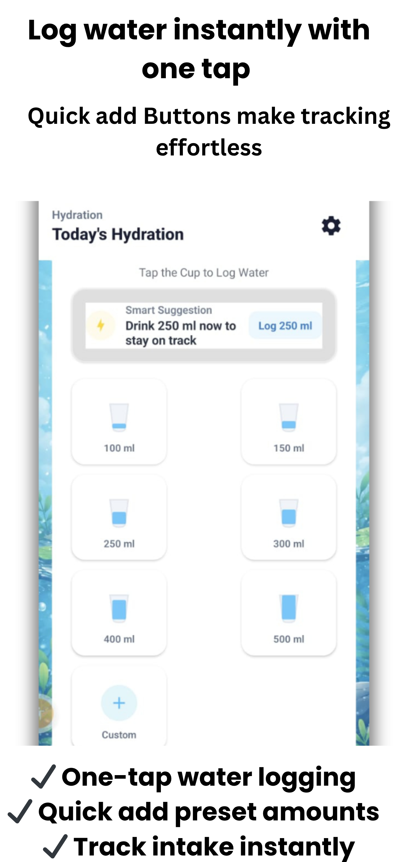 Water Reminder Drink Tracker
