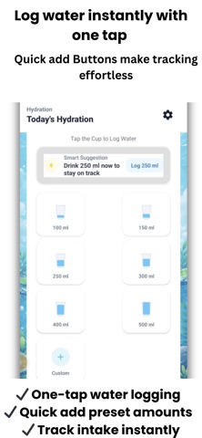 Water Reminder Drink Tracker Screenshot 3 of 7