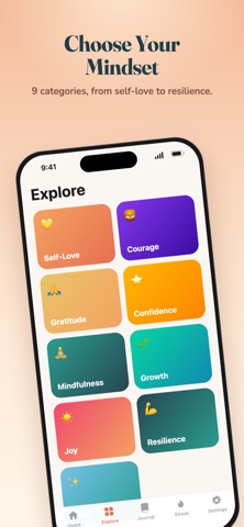 Dayo: Affirmations & Self Care Screenshot 2 of 10