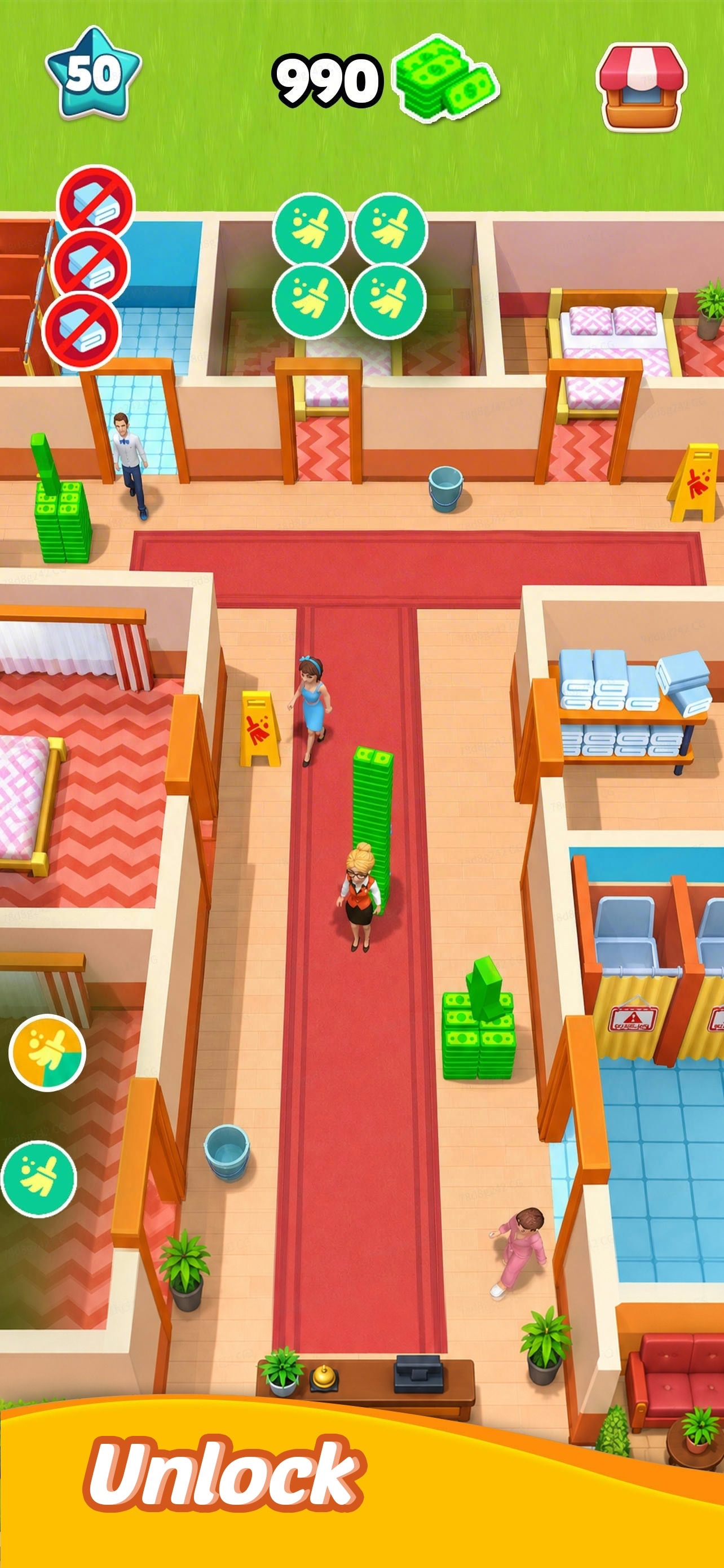 Screenshot 1 of Hotel Legacy: Merge Game